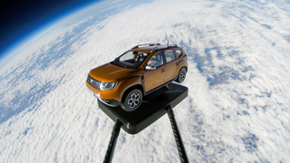 Dacia Actually Had Fun On April Fools' With A Space Balloon And Toy Car